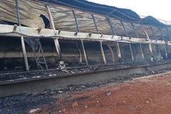 Hỏa hoạn thiêu rụi trang trại nuôi lợn, ước tính thiệt hại 90 tỷ đồng