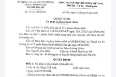 Hà Nội xử phạt một trường hợp đăng tải quảng cáo không phù hợp