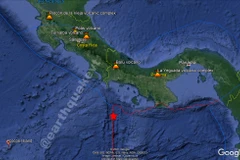 Động đất mạnh ở ngoài khơi Panama, chưa có báo cáo thương vong