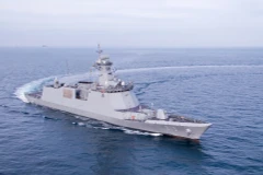 Hàn Quốc hạ thủy khu trục mang tên tàu chiến bị Triều Tiên bắn chìm