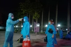 Thái Bình đón 21 học sinh bị mắc kẹt ở Thành phố Hồ Chí Minh trở về