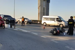 Quảng Ninh: Lái xe ôtô có nồng độ cồn gây tai nạn trên cầu Bãi Cháy