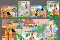 Ngày Quốc tế Thiếu nhi: Phát hành bộ tem Truyền thuyết Mai An Tiêm