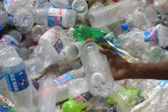 Rác thải nhựa. (Ảnh: AFP/TTXVN)