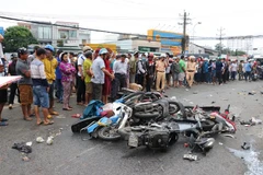 [Video] Tài xế xe container đâm chết người dương tính với heroin 