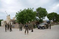 Lực lượng an ninh Afghanistan. (Ảnh: AFP/ TTXVN)
