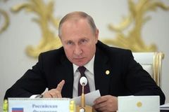 Tổng thống Nga Vladimir Putin. (Ảnh: AFP/TTXVN)