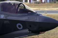 Máy bay tiêm kích Lightning F-35B của Anh. (Nguồn: EPA)