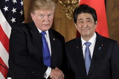 Tổng thống Mỹ Donald Trump dự kiến sẽ tới Nhật Bản gặp Thủ tướng Nhật Bản Shinzo Abe trong tháng 5/2019. (Nguồn: EPA)