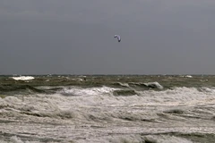 Bão Dorian có thể gây sóng cao tới 2,1 mét tại một số khu vực ở bờ biển Carolina. (Nguồn: AFP/TTXVN)