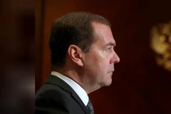 Thủ tướng Nga Dmitry Medvedev. (Nguồn: Reuters) 