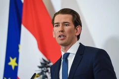 Đảng ÖVP bảo thủ của cựu Thủ tướng Áo Sebastian Kurz giành chiến thắng vang dội đang dẫn đầu trong cuộc bầu cử quốc hội trước hạn. (Ảnh: THX/TTXVN)