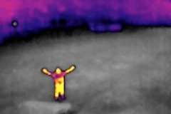 Hình ảnh được ghi qua camera tầm nhiệt. (Nguồn: hobbymounts.co.uk)