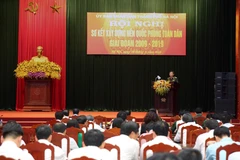 Quang cảnh hội nghị. (Ảnh: Dương Giang/TTXVN)