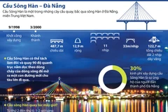 [Infographics] Cầu sông Hàn - điểm nhấn độc đáo của thành phố Đà Nẵng