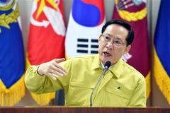 Bộ trưởng Quốc phòng Hàn Quốc Song Young-moo. (Ảnh: Yonhap/TTXVN)