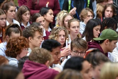 Tưởng niệm các nạn nhân trong vụ xả súng tại Christchurch, New Zealand, ngày 18/3/2019. (Ảnh: THX/TTXVN) 