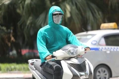 Đến ngày 16/8, nắng nóng sẽ giảm dần tại Bắc Bộ và Thanh Hóa. (Ảnh: Thành Đạt/TTXVN)