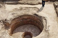 Máy ép nho 1.500 tuổi được phát hiện ở Israel. (Nguồn: unitedwithisrael.org)