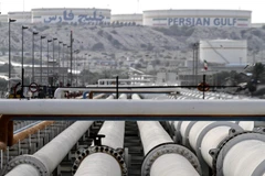  Cơ sở khai thác dầu trên đảo Khark, Iran. (Ảnh: AFP/ TTXVN)