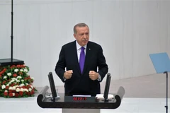 Tổng thống Thổ Nhĩ Kỳ Tayyip Erdogan. (Ảnh: THX/TTXVN)