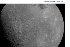NASA cho rằng có rất nhiều không gian trên Mặt Trăng và muốn hợp tác với các đối tác quốc tế để thám hiểm hành tinh này. (Ảnh: ISRO/TTXVN)