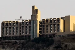 Quang cảnh bên ngoài khách sạn 5 sao Pearl Continental ở thành phố cảng Gwadar, tỉnh Balochistan ngày 11/5/2019. (Ảnh: AFP/ TTXVN)