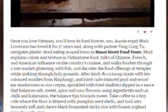 [Video] Hà Nội lọt tốp tour du lịch ẩm thực nổi tiếng nhất thế giới