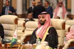 Thái tử Saudi Arabia Mohammed bin Salman dự một hội nghị tại Mecca ngày 31/5/2019. (Ảnh: AFP/TTXVN)