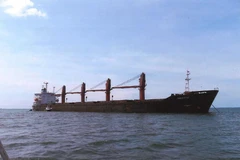 Tàu Wise Honest của Triều Tiên được cho là sử dụng để vận chuyển than. (Ảnh: Yonhap/TTXVN)