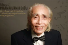 Nhạc sỹ Phan Huỳnh Điều. (Nguồn: Vietnam+)