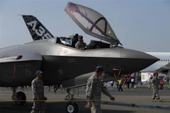 Máy bay chiến đấu F-35 của tập đoàn Lockheed Martin. (Ảnh: AFP/TTXVN)