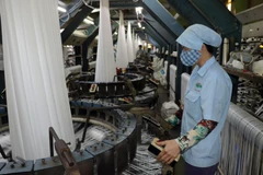 Lượng đơn hàng của nhiều doanh nghiệp đến thời điểm này mới chỉ bằng khoảng 70% so với cùng kỳ năm 2018. (Nguồn: TTXVN)