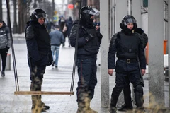 Cảnh sát Nga. (Ảnh: AFP/TTXVN)