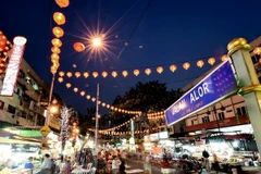 Một tuyến phố du lịch nổi tiếng ở Kuala Lumpur. Ảnh minh họa. (Nguồn: AFP/TTXVN)