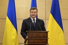 Tổng thống bị phế truất Viktor Yanukovych. (Nguồn: AFP/TTXVN)