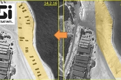 Hình ảnh cho thấy hệ thống tên lửa Trung Quốc đưa ra đảo Phú Lâm (Nguồn: Fox News)