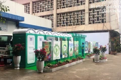 'Làm đẹp' môi trường phục vụ Hội nghị Thượng đỉnh Mỹ-Triều. (Ảnh: Vietnam+)