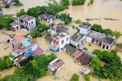 Trong năm 2019, sẽ có hơn 1.300 ngôi nhà an toàn chống bão lũ được xây dựng. (Nguồn ảnh: TTXVN)