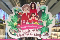 Năm nay sự kiện Ngày của Mẹ rơi vào Chủ Nhật - 8/5/2022, là dịp để tôn vinh những giá trị của người mẹ trong cuộc sống. (Ảnh: Việt Anh/Vietnam+)