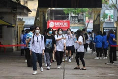 Hà Nội: Gần 98.000 thí sinh làm thủ tục dự thi tốt nghiệp THPT 2022
