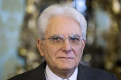 Tổng thống Italy Sergio Mattarella. (Nguồn: AP)