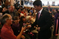 Gặp mặt kiều bào tại New Zealand nhân dịp xuân Ất Mùi 2015