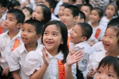 Xôn xao về quy định dự thảo chức danh của học sinh bậc tiểu học. (Ảnh minh họa: TTXVN)