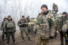 Binh sỹ Ukraine. (Nguồn: AFP/TTXVN)