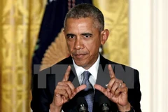 Tổng thống Mỹ Barack Obama. (Ảnh: Reuters/TTXVN)