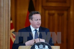 Thủ tướng Anh David Cameron. (Ảnh: AFP/TTXVN)