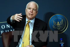 Thượng nghị sỹ Mỹ John McCain. (Nguồn: AFP/TTXVN)