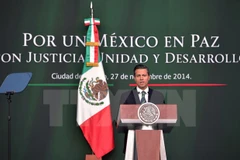 Tổng thống Mexico Enrique Peña Nieto. (Ảnh: Việt Hòa/TTXVN) 