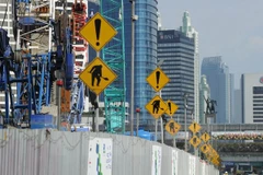 Đường phố ở thủ đô Jakarta. Ảnh minh họa. (Nguồn: AFP/TTXVN)